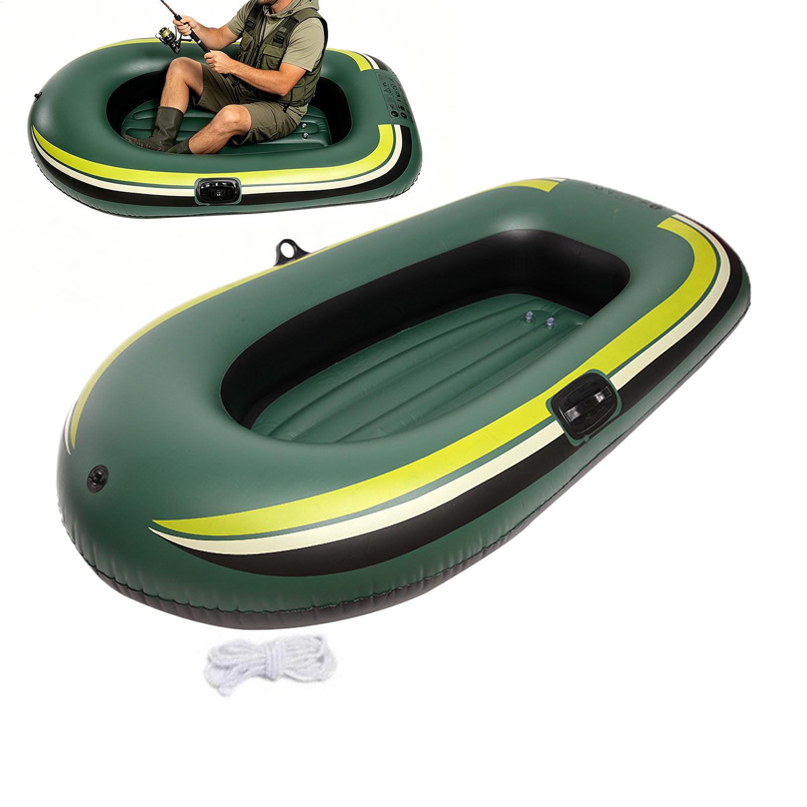 Outdoor Adventure Rafting - Bote Inflable de PVC Reforzado Resistente