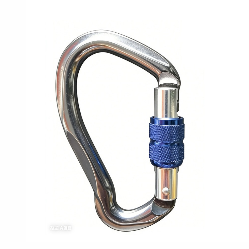 Carabiner Locking D - Nuevo mosquetón de aluminio 7075 con