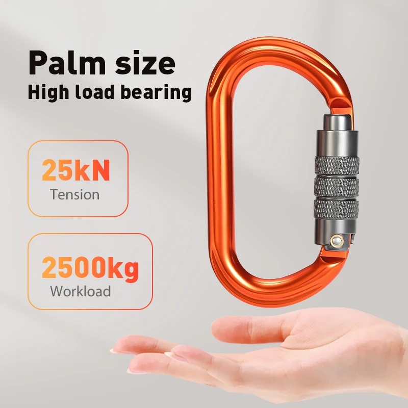 Mosquetón con Cierre de Tornil - Carabiner Locking D reseña y precio