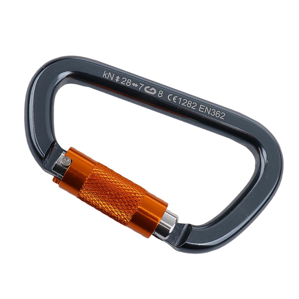 Mosquetón de Escalada de Aleac - Carabiner Locking D reseña y precio