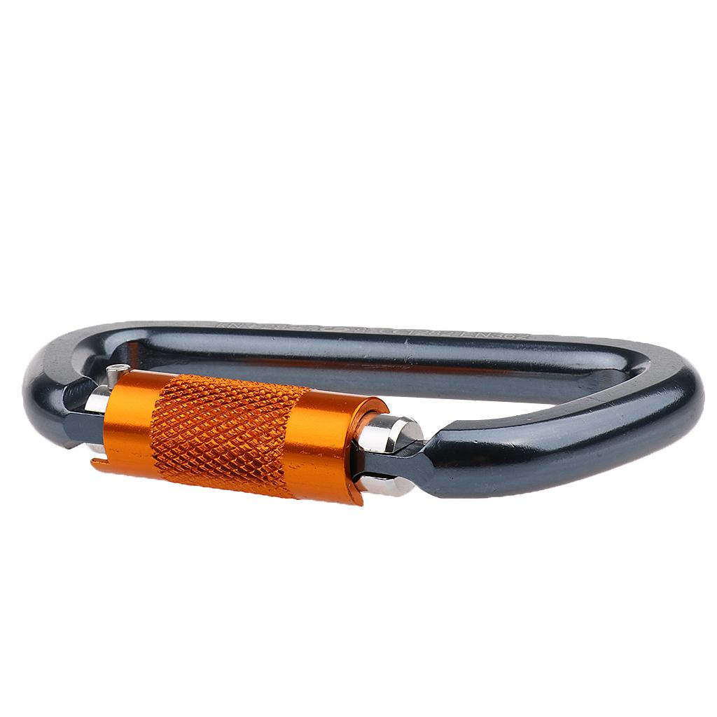 Mosquetón de Escalada de Aleac - Carabiner Locking D reseña y precio