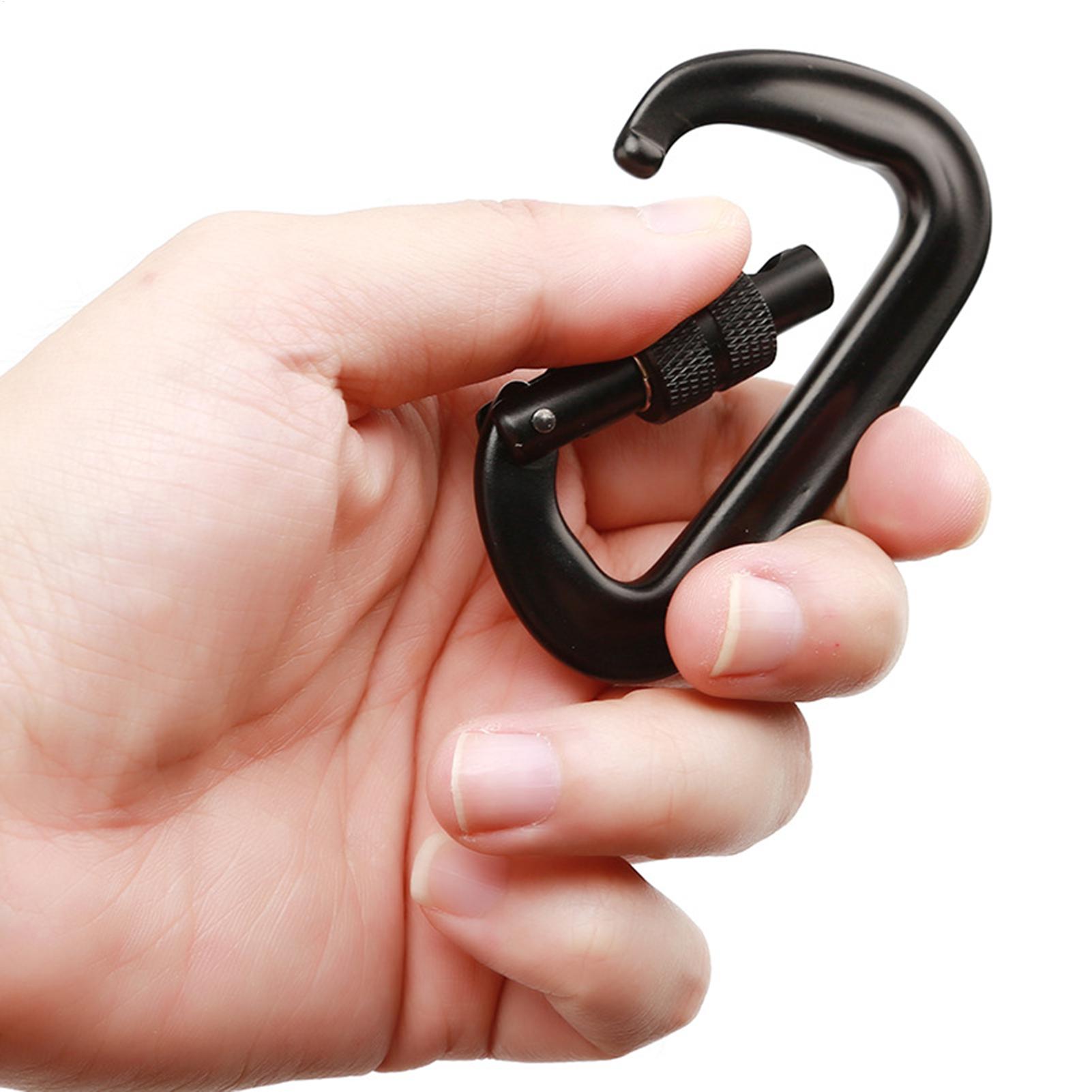 Mosquetones de seguridad con a - Carabiner Locking D reseña y precio