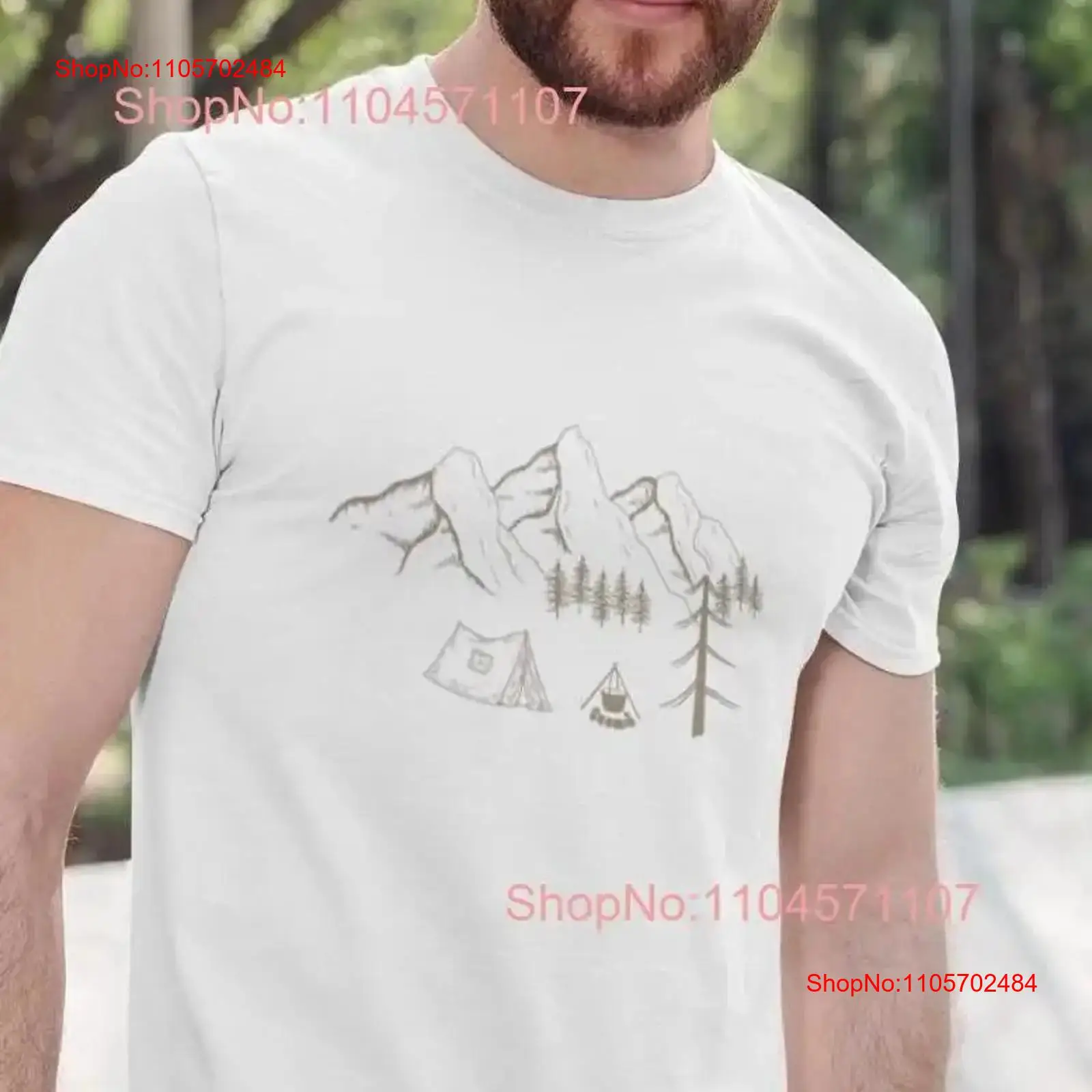 Camiseta de camping en la mont - Outdoor Adventure Outfit reseña y precio