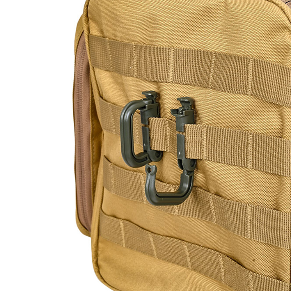 2 Piezas Mosquetón Táctico MOL - Carabiner Locking D reseña y precio